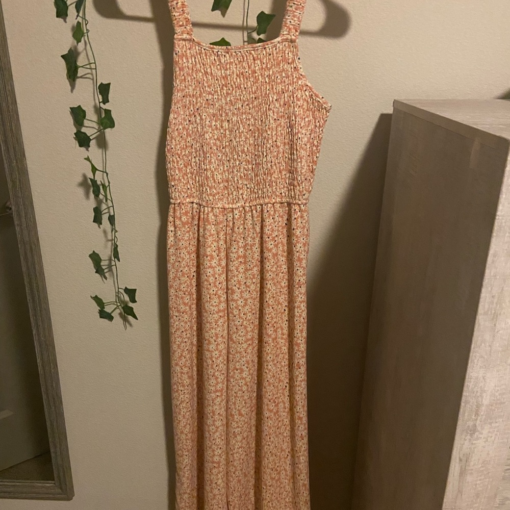 Zara jumpsuit, Size 11-12, color pink.